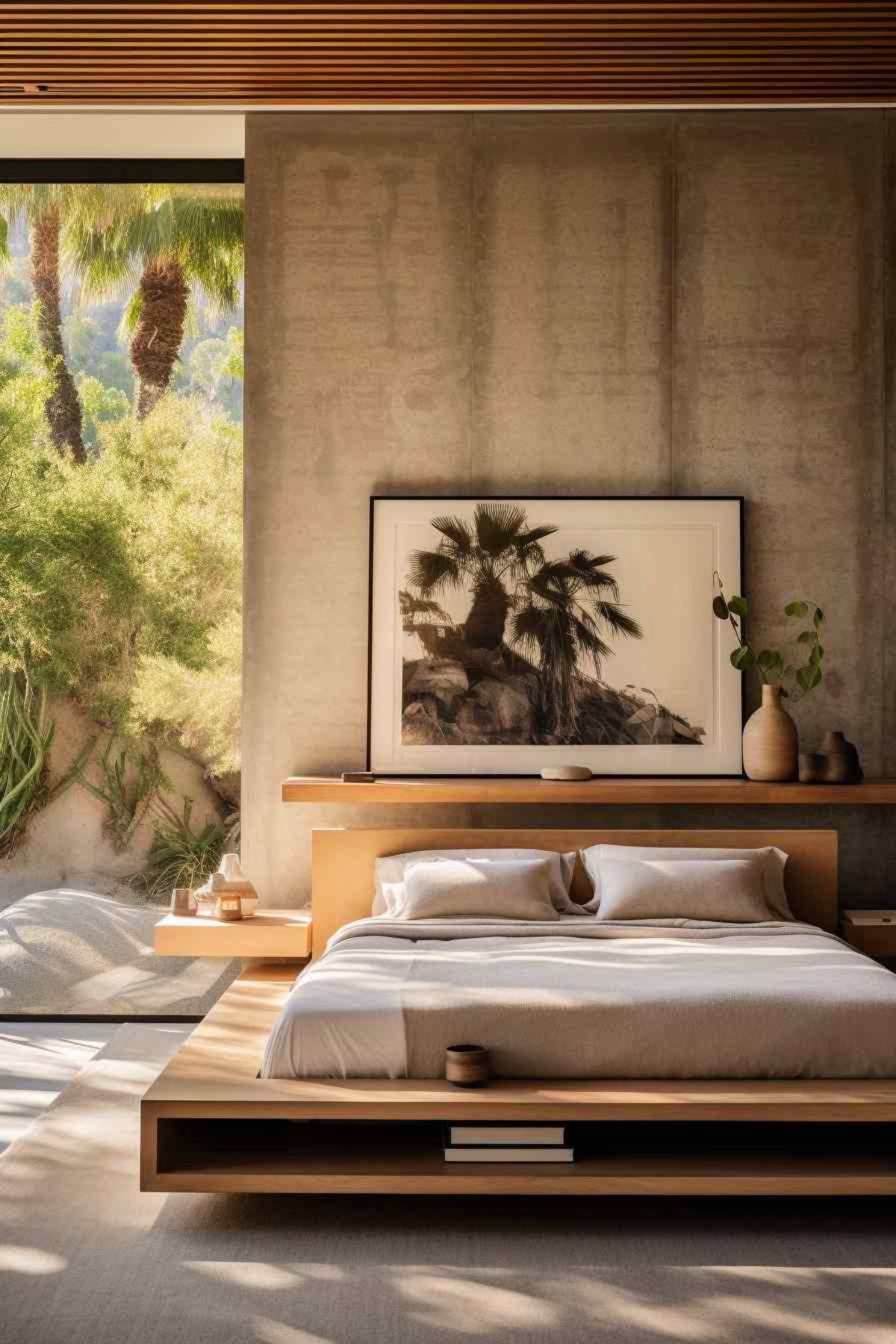 Nature Meets Zen Bedroom Design