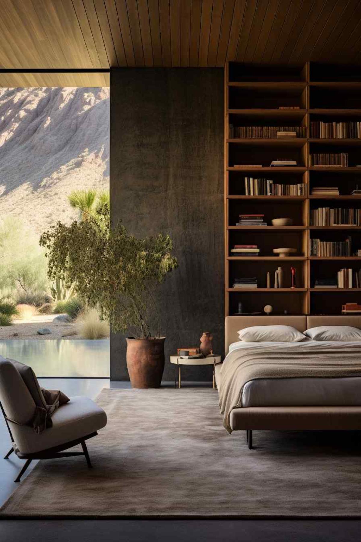 Nature Meets Zen Bedroom Design