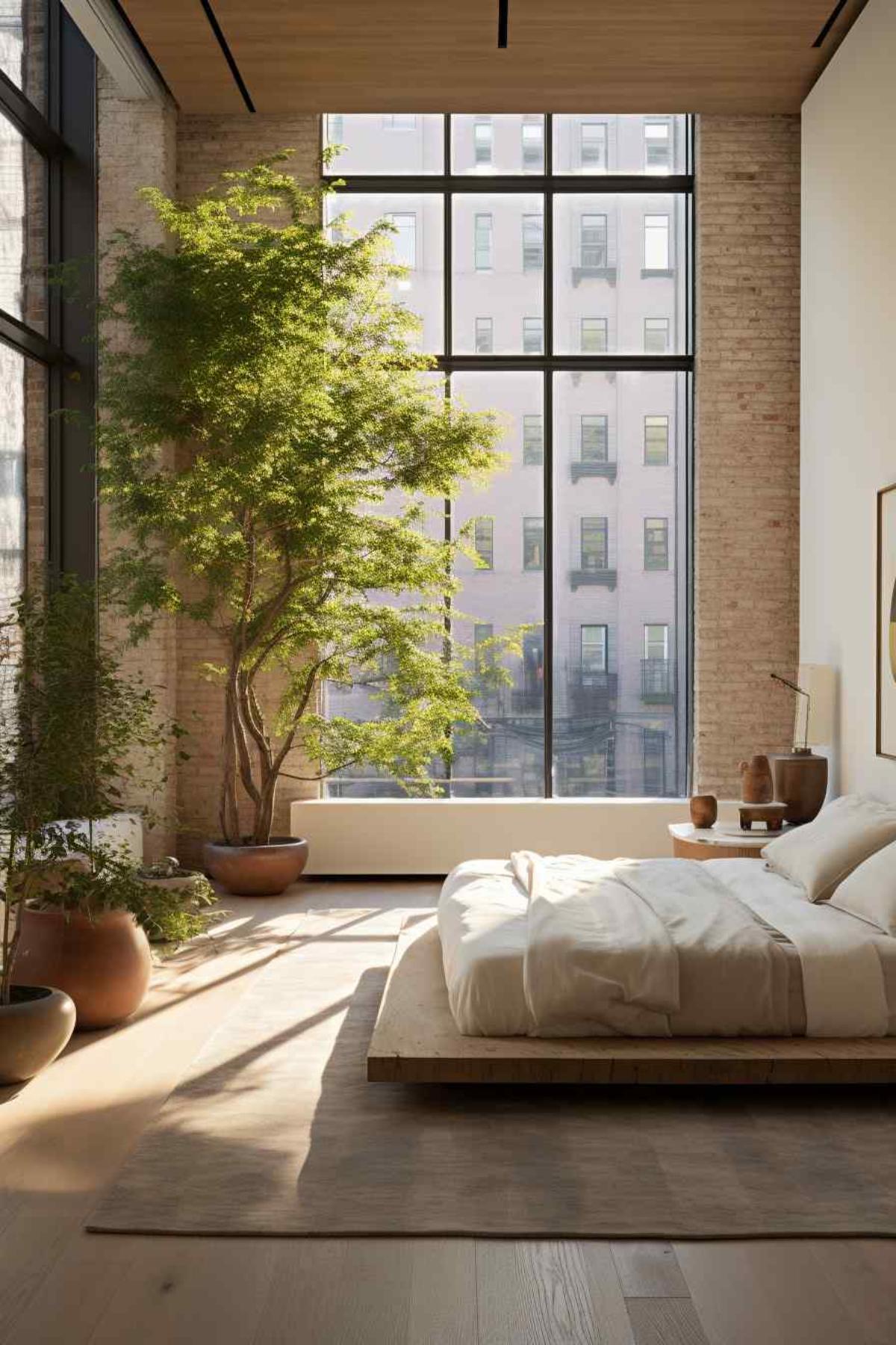 Nature Meets Zen Bedroom Design