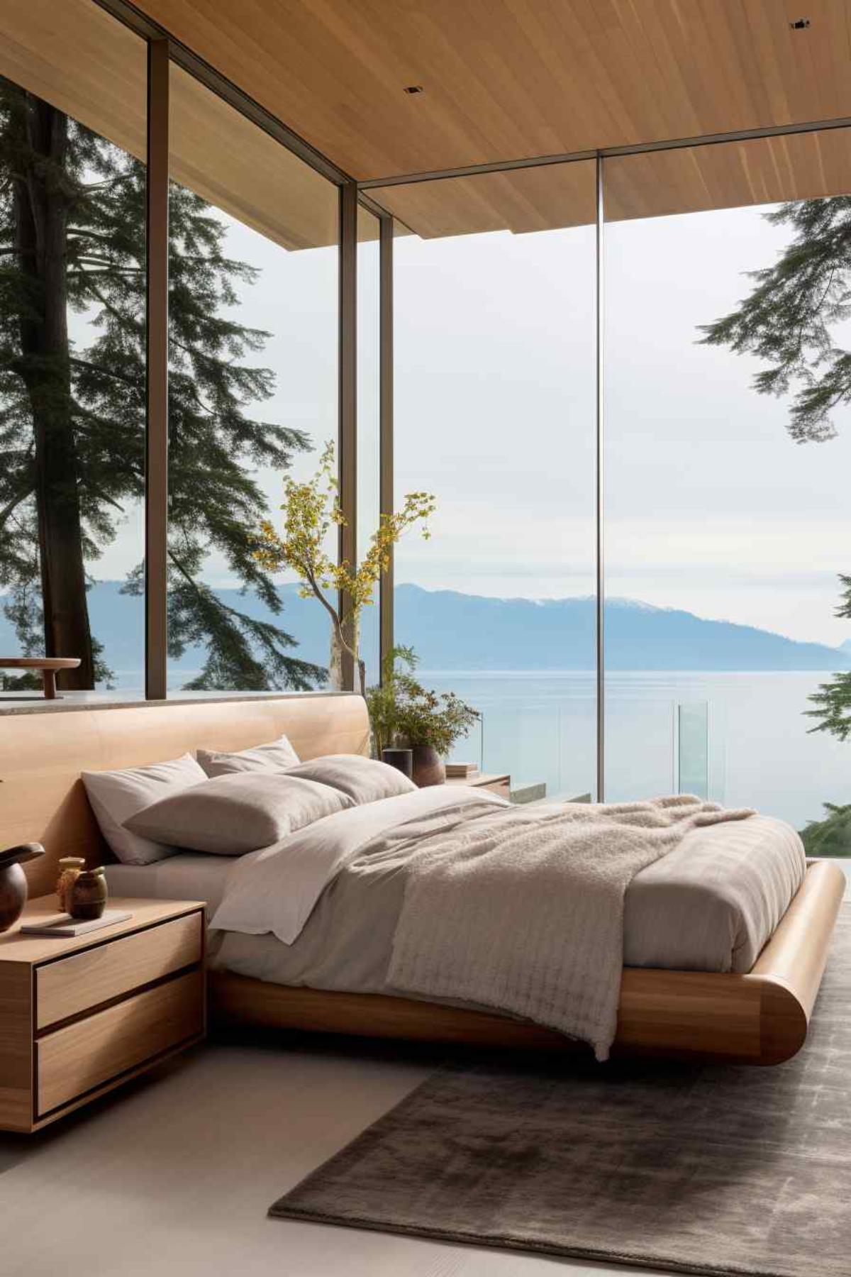 Nature Meets Zen Bedroom Design