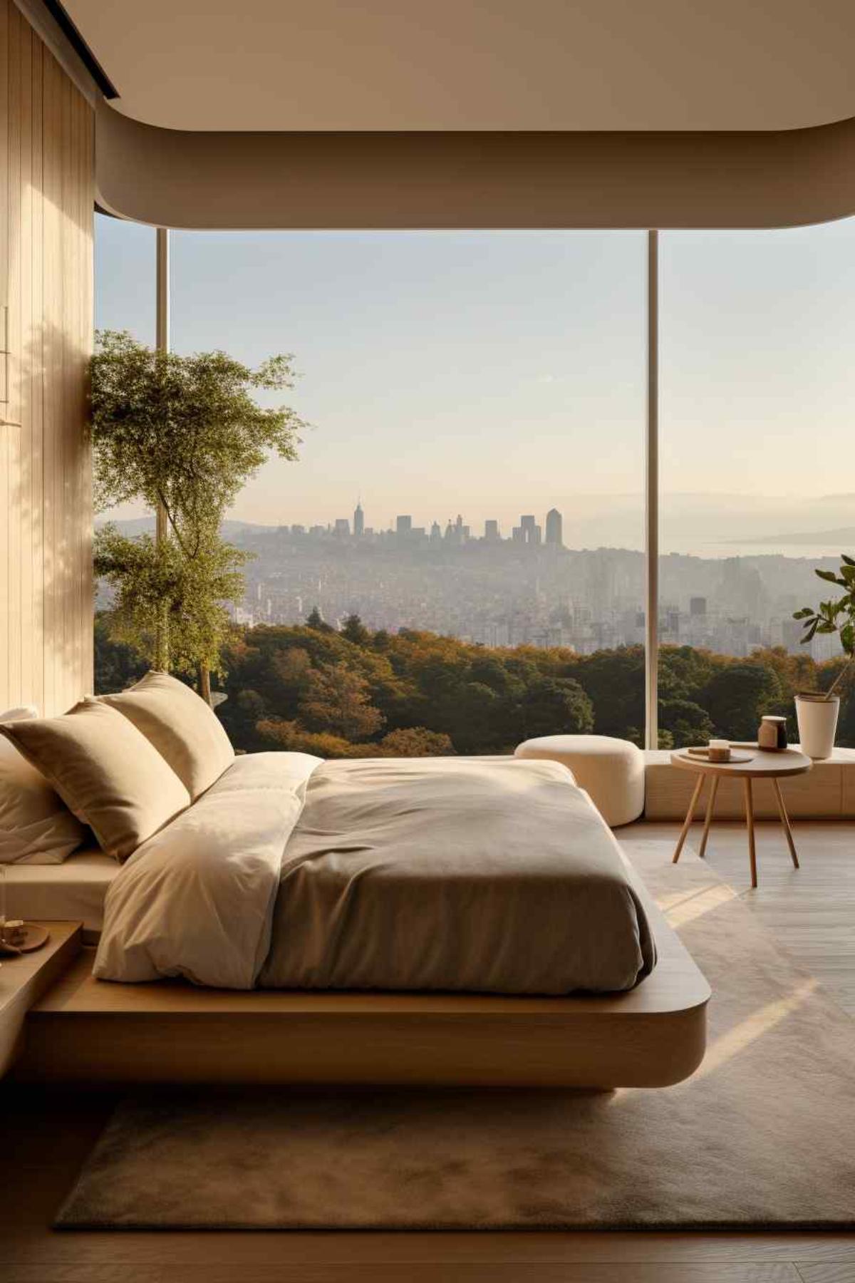 Nature Meets Zen Bedroom Design