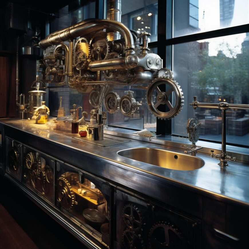 36 Kitchens Redefine Space with Mashup of Steampunk and Industrial ...