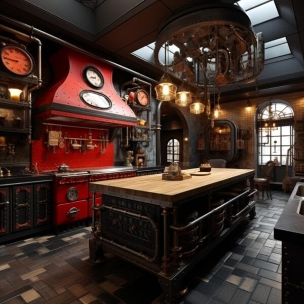 36 Kitchens Redefine Space with Mashup of Steampunk and Industrial ...