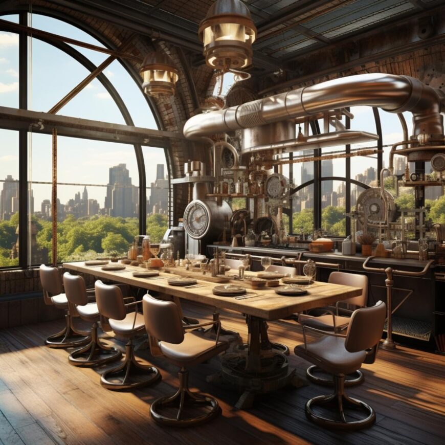 36 Kitchens Redefine Space with Mashup of Steampunk and Industrial ...