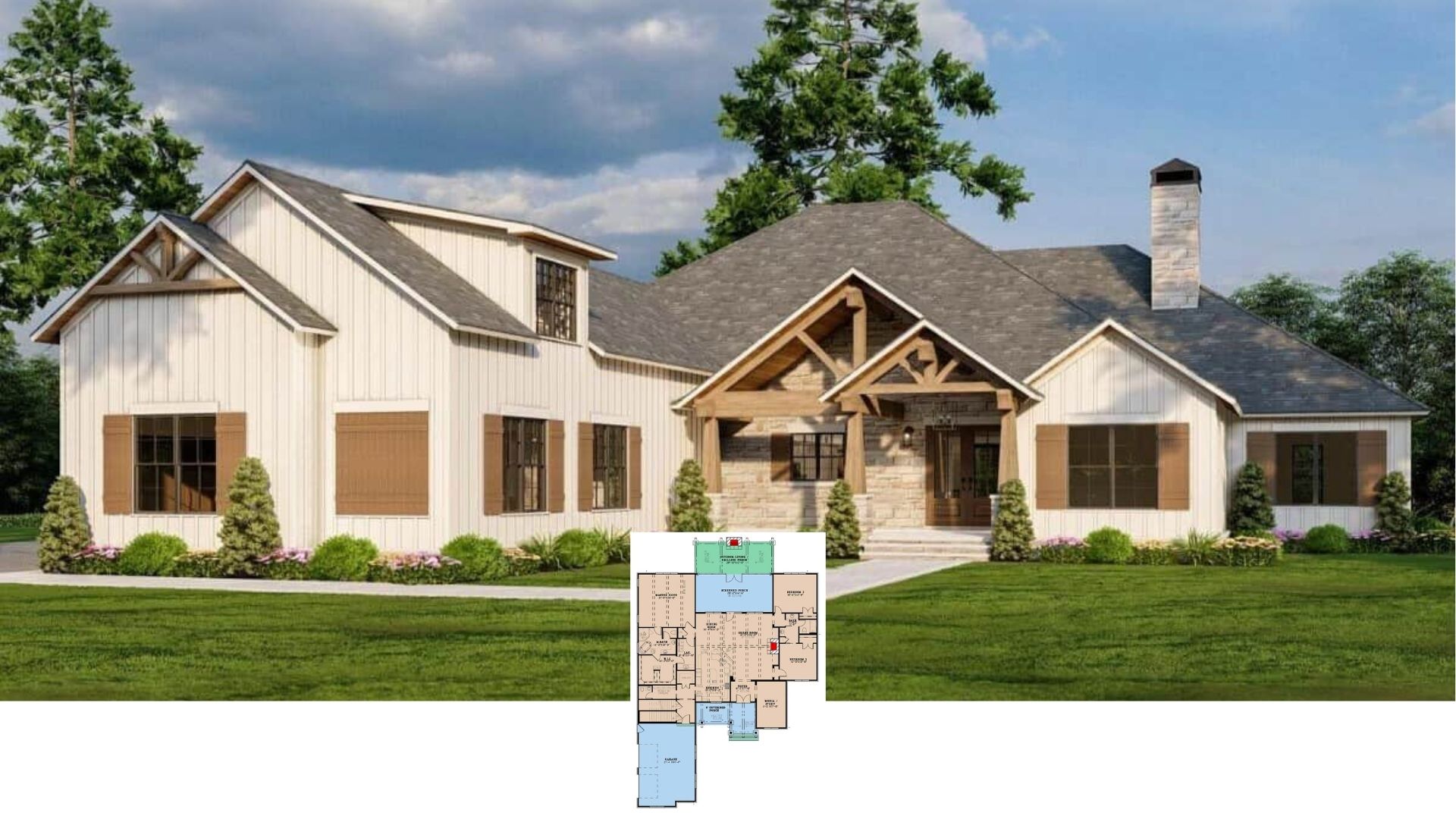 Check Out This 3,106 Sq. Ft. 3 Bedroom Home – Perfect for a Corner Lot (Floor Plan Included)