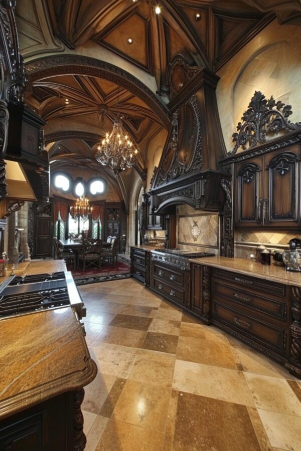 Gothic Glamour: 32 Kitchen Designs That Bring Old-World Charm to Life ...