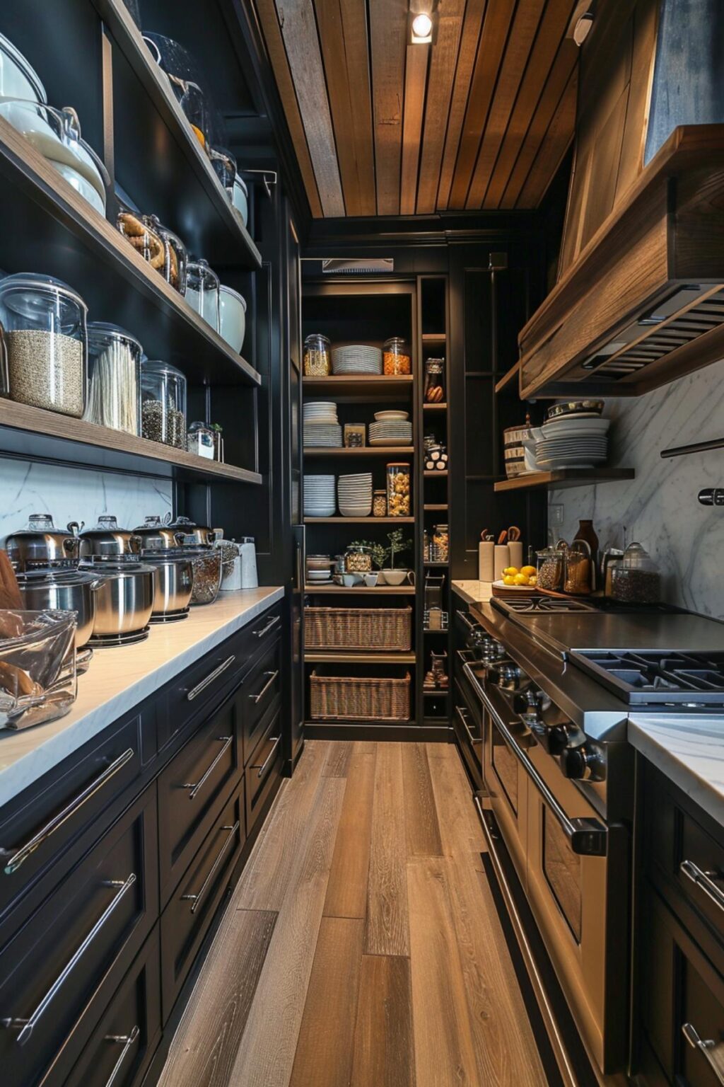 Feast Your Eyes: 50 Custom Kitchen Pantry Designs That Will Absolutely ...