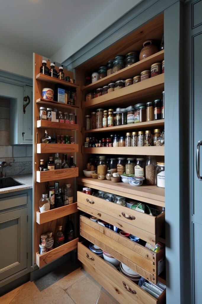 Feast Your Eyes: 50 Custom Kitchen Pantry Designs That Will Absolutely ...