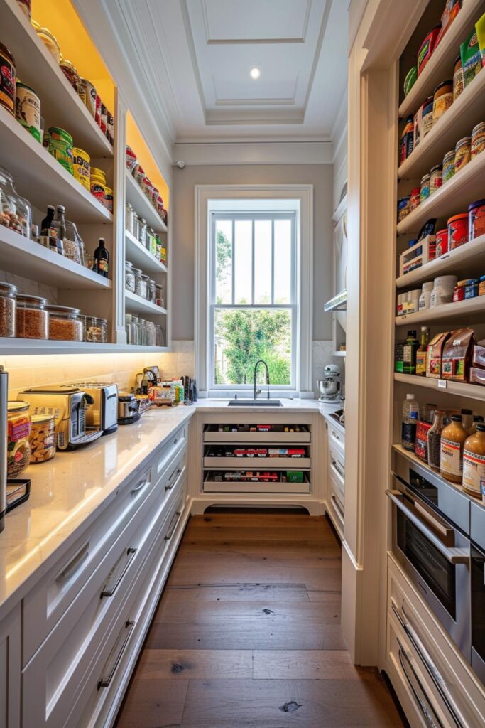 Feast Your Eyes: 50 Custom Kitchen Pantry Designs That Will Absolutely ...