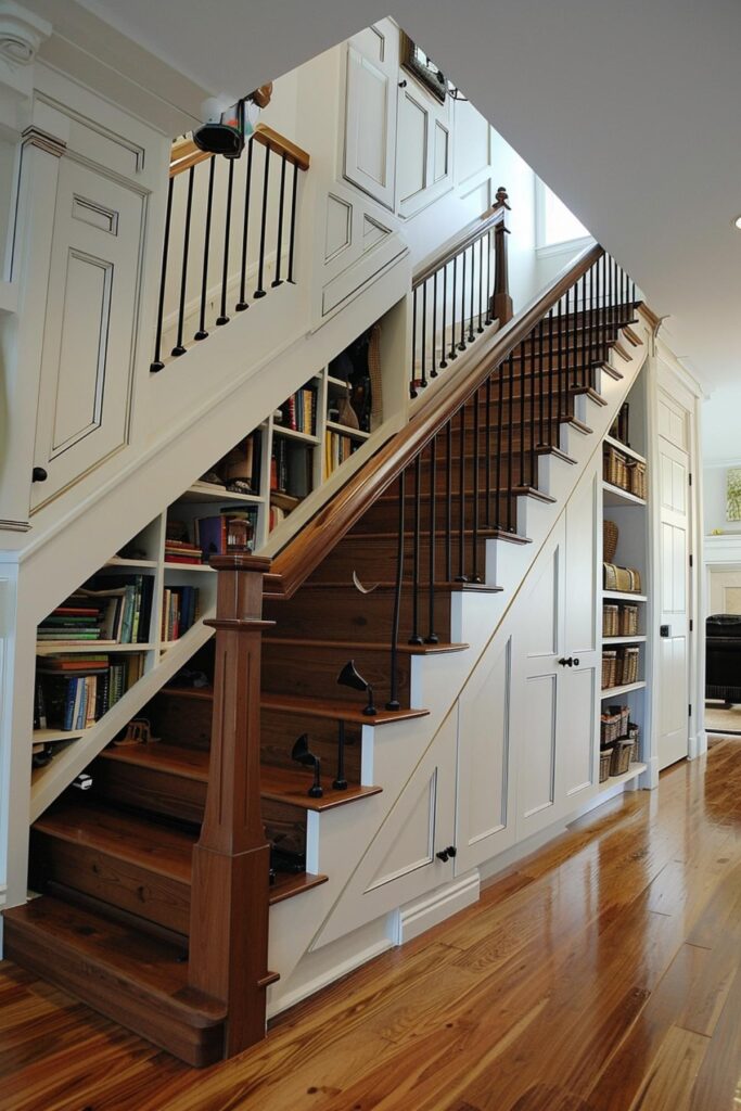 The Art of Staircase Storage: 42 Clever Designs to Elevate Your Home ...