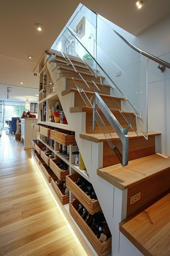 The Art of Staircase Storage: 42 Clever Designs to Elevate Your Home ...