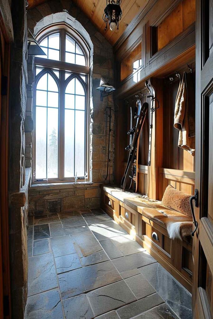 Castle Meets Cottage: 26 Mudrooms Tell a Tale of Two Styles (Concept ...