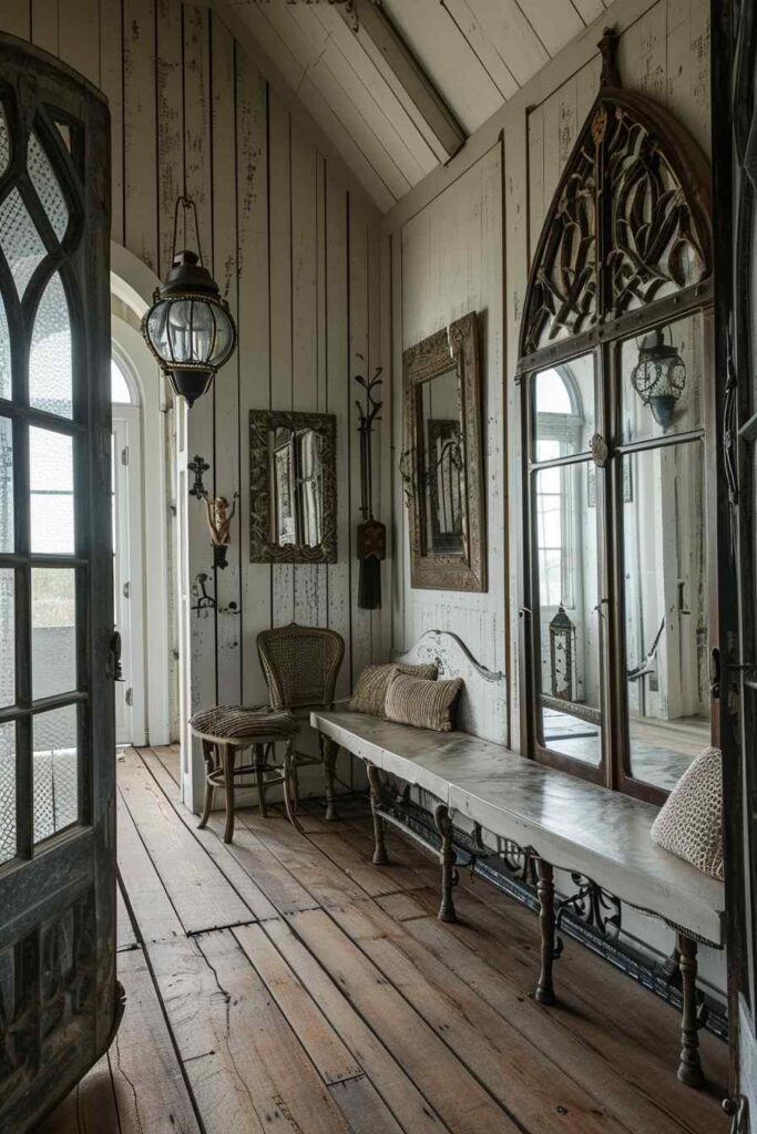 Castle Meets Cottage: 26 Mudrooms Tell a Tale of Two Styles (Concept ...