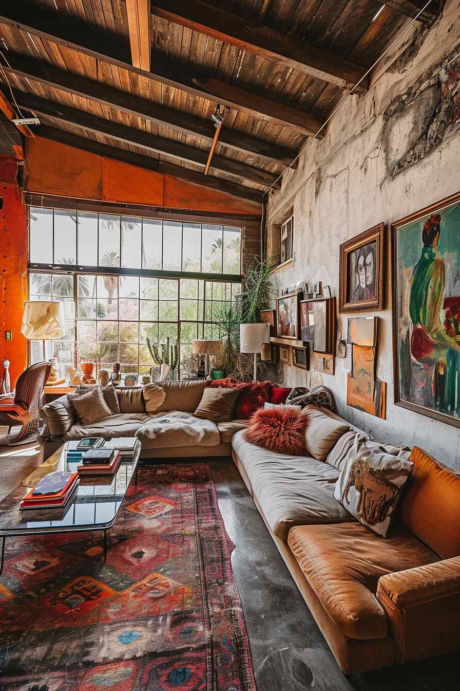 Backyard studios built with a mashup of baroque and industrial ideas.