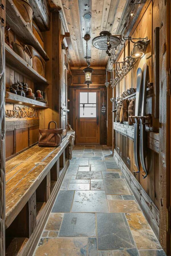 Castle Meets Cottage: 26 Mudrooms Tell a Tale of Two Styles (Concept ...