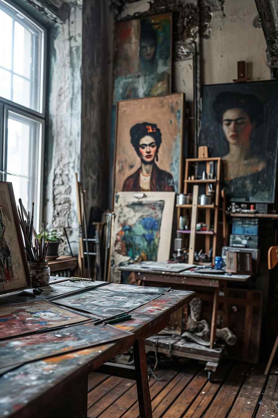 Backyard studios built with a mashup of baroque and industrial ideas.