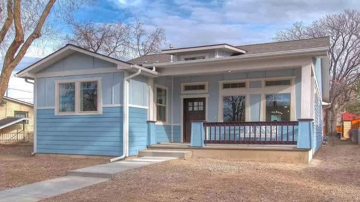 4-Bedroom Craftsman Style Single-Story Home with Front Porch and Jack & Jill Bath (Floor Plan)