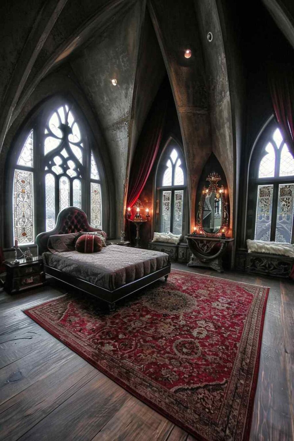 36 Attic Bedroom Ideas Create Romantic Gothic Ambience Under the ...