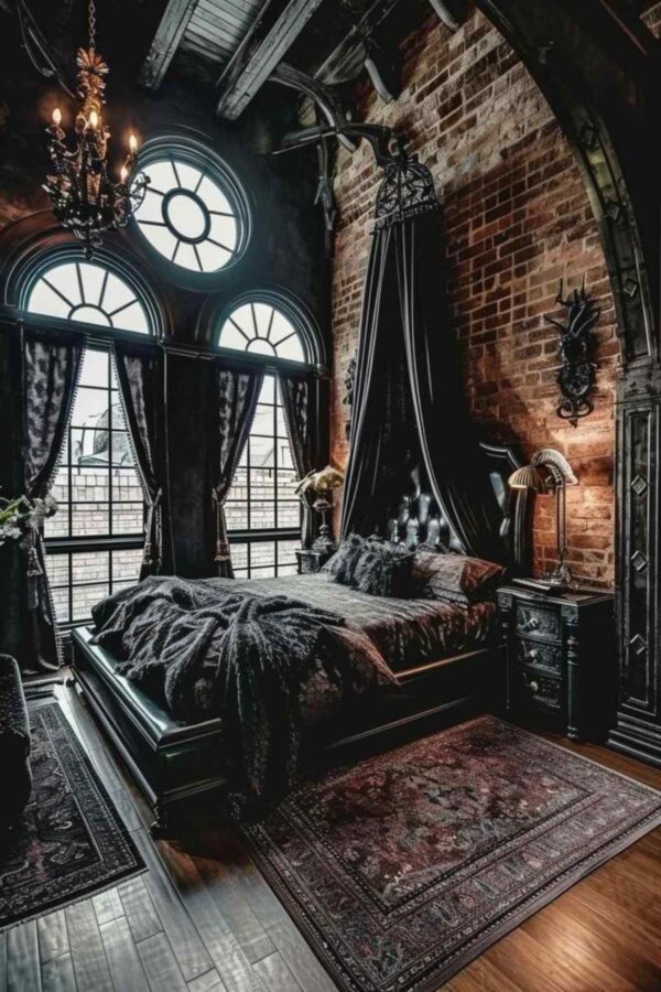 36 Attic Bedroom Ideas Create Romantic Gothic Ambience Under the ...