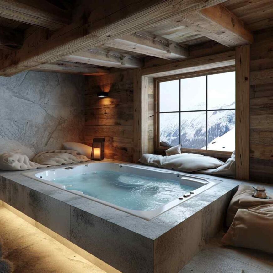 63 Hot Tub and Sauna Spaces Sweat It Out in Style (Concept Design ...
