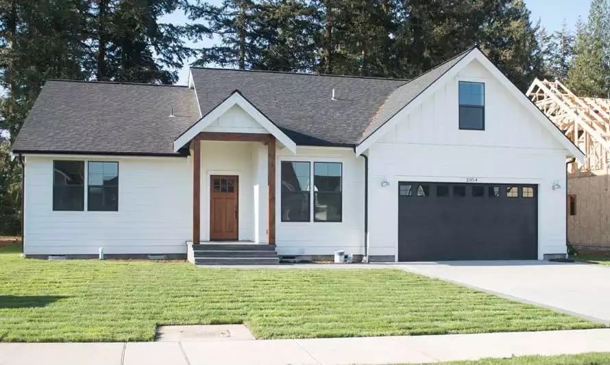 3-Bedroom Craftsman Style Single-Story Home with Bonus Room Above the Double Garage (Floor Plan)