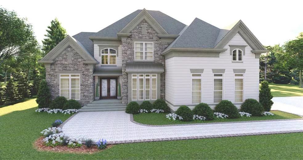 Linnwood Two-Story 4-Bedroom Traditional Home with Bonus Room and Walkout Basement