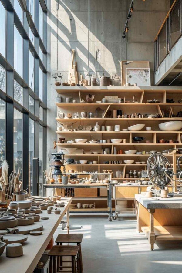 49 Craft Rooms Weave Together Japandi and Industrial Loft Design Ideas ...