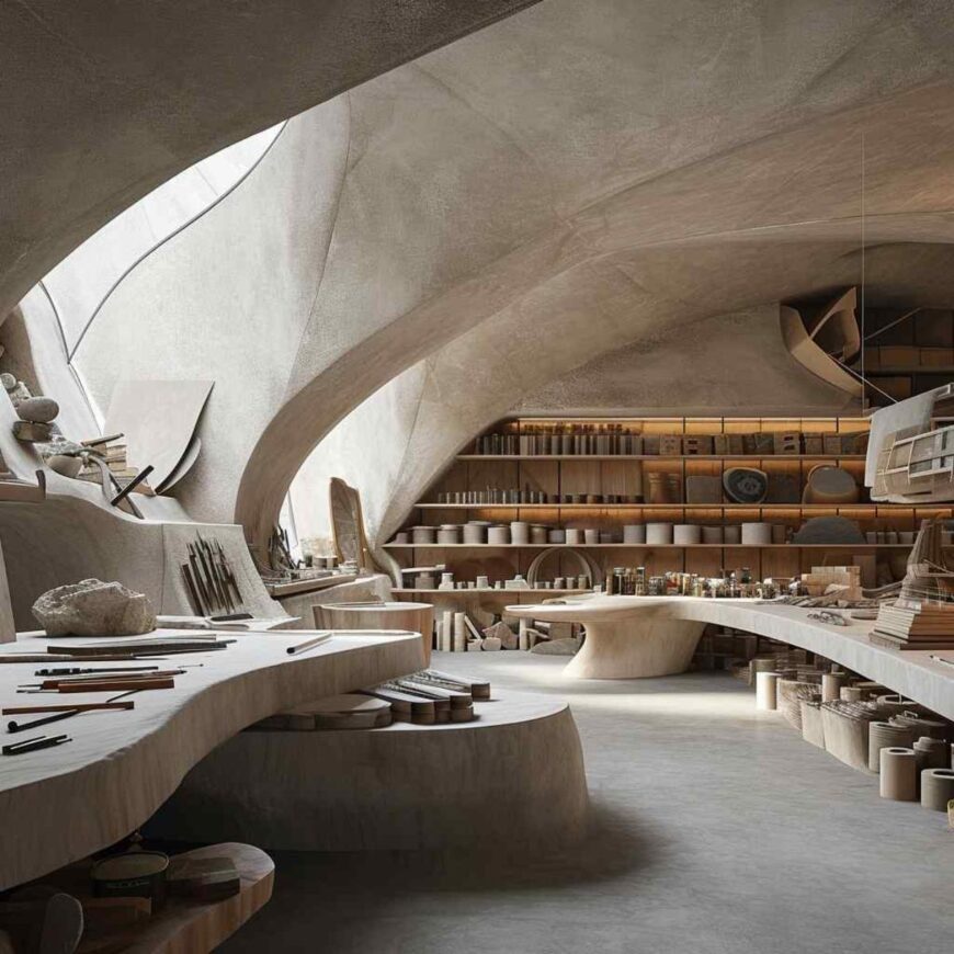 49 Craft Rooms Weave Together Japandi and Industrial Loft Design Ideas ...