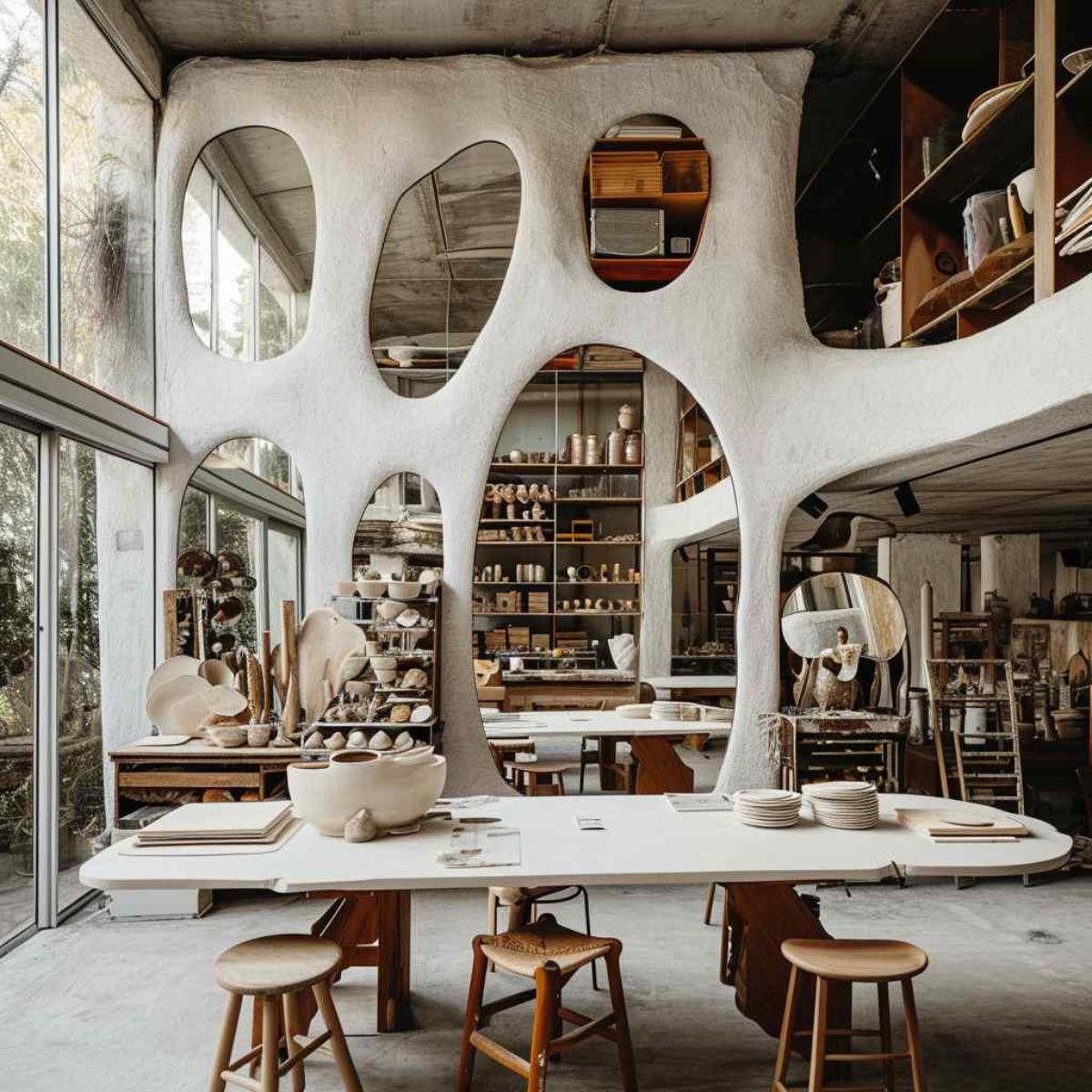craftrooms industrial japandi