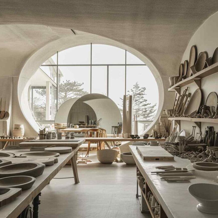61 Craft Rooms Explore the Artistic Fusion of Contrasting Styles ...