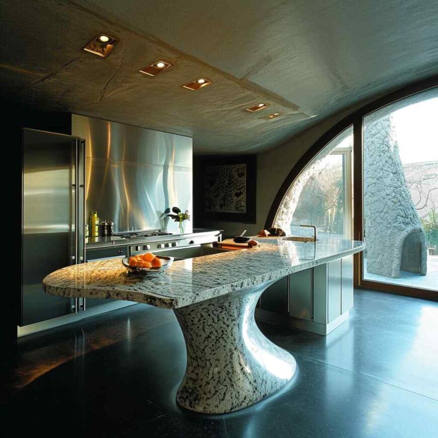 Center of Attention: 32 Statement Island Designs Provide Kitchen Focal ...