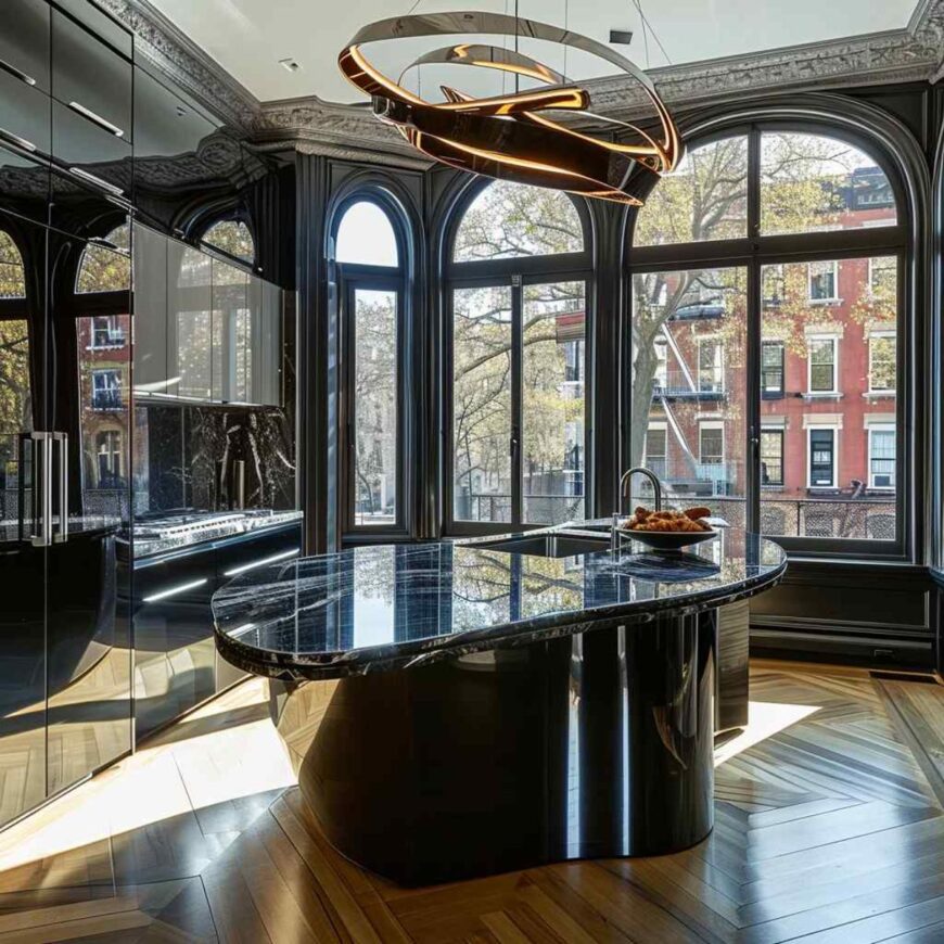 42 Neo-Deco Kitchens Where Timeless Design Meets Tomorrow (Concept ...