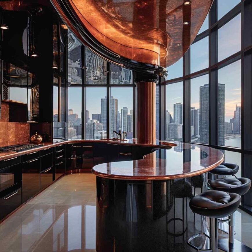 42 Neo-Deco Kitchens Where Timeless Design Meets Tomorrow (Concept ...