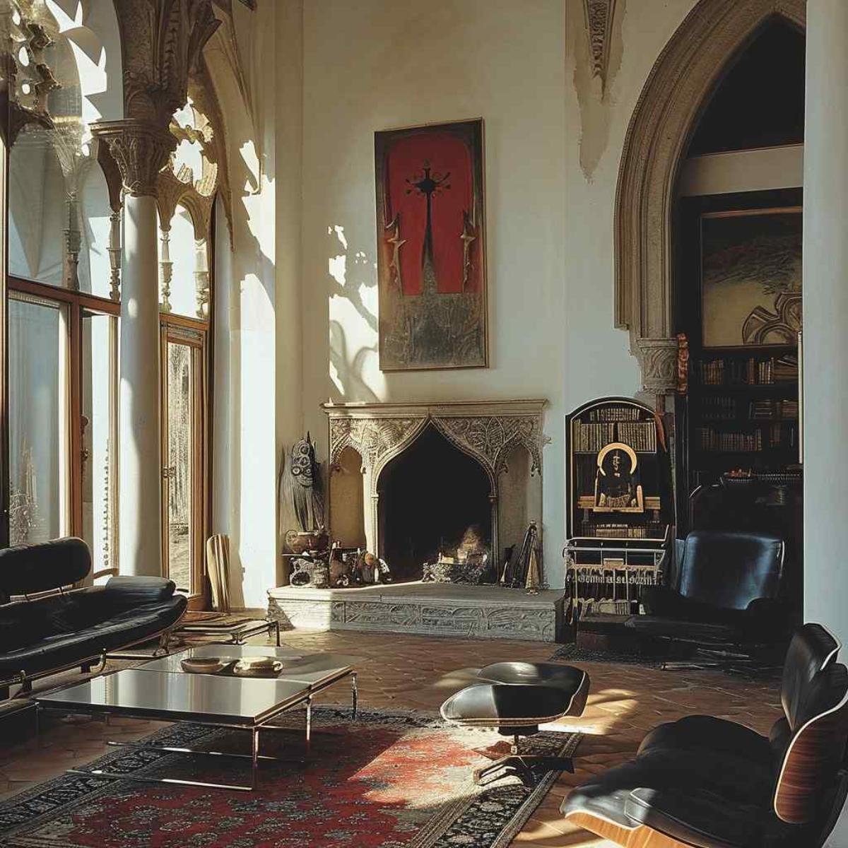 living room gothic