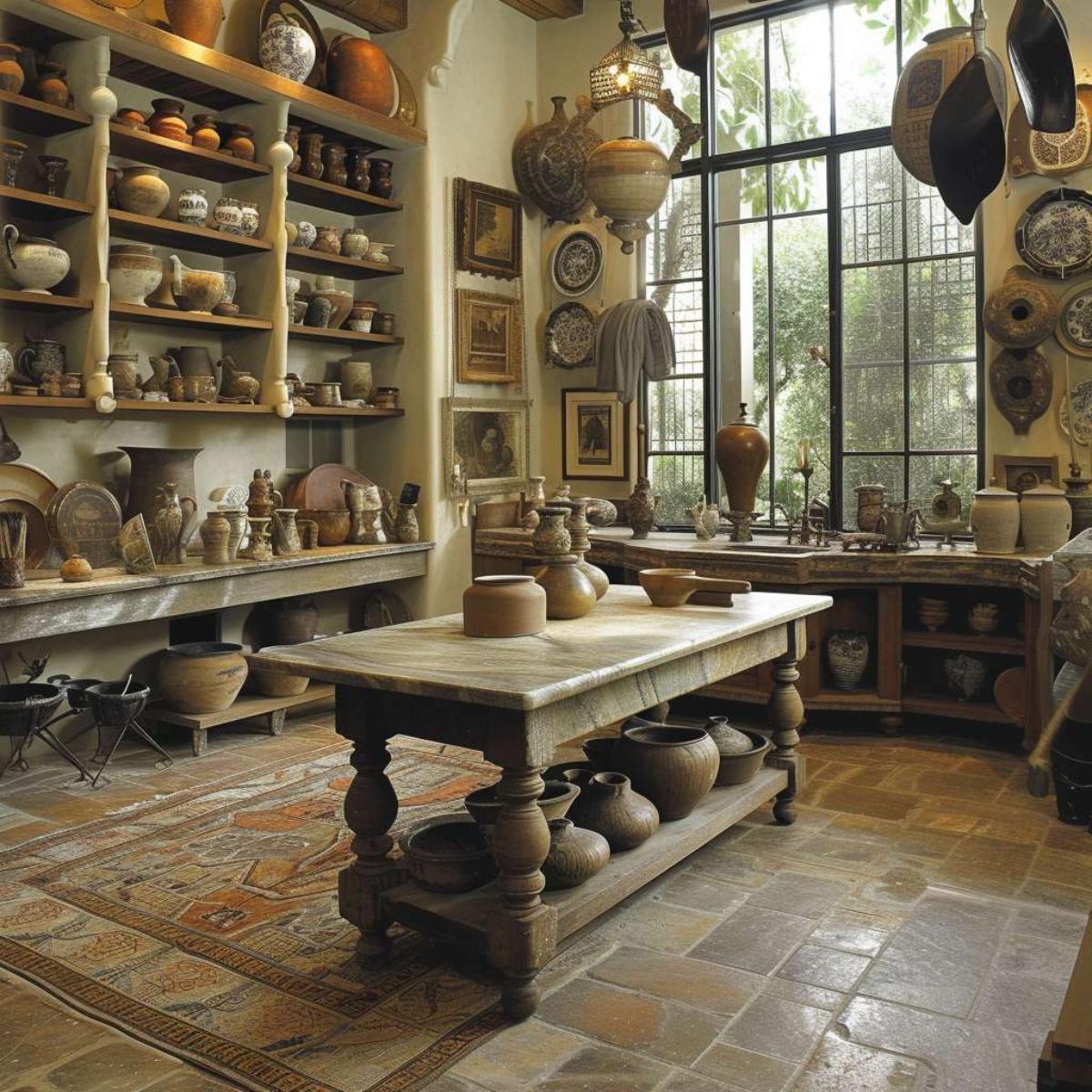 pottery room baroque 