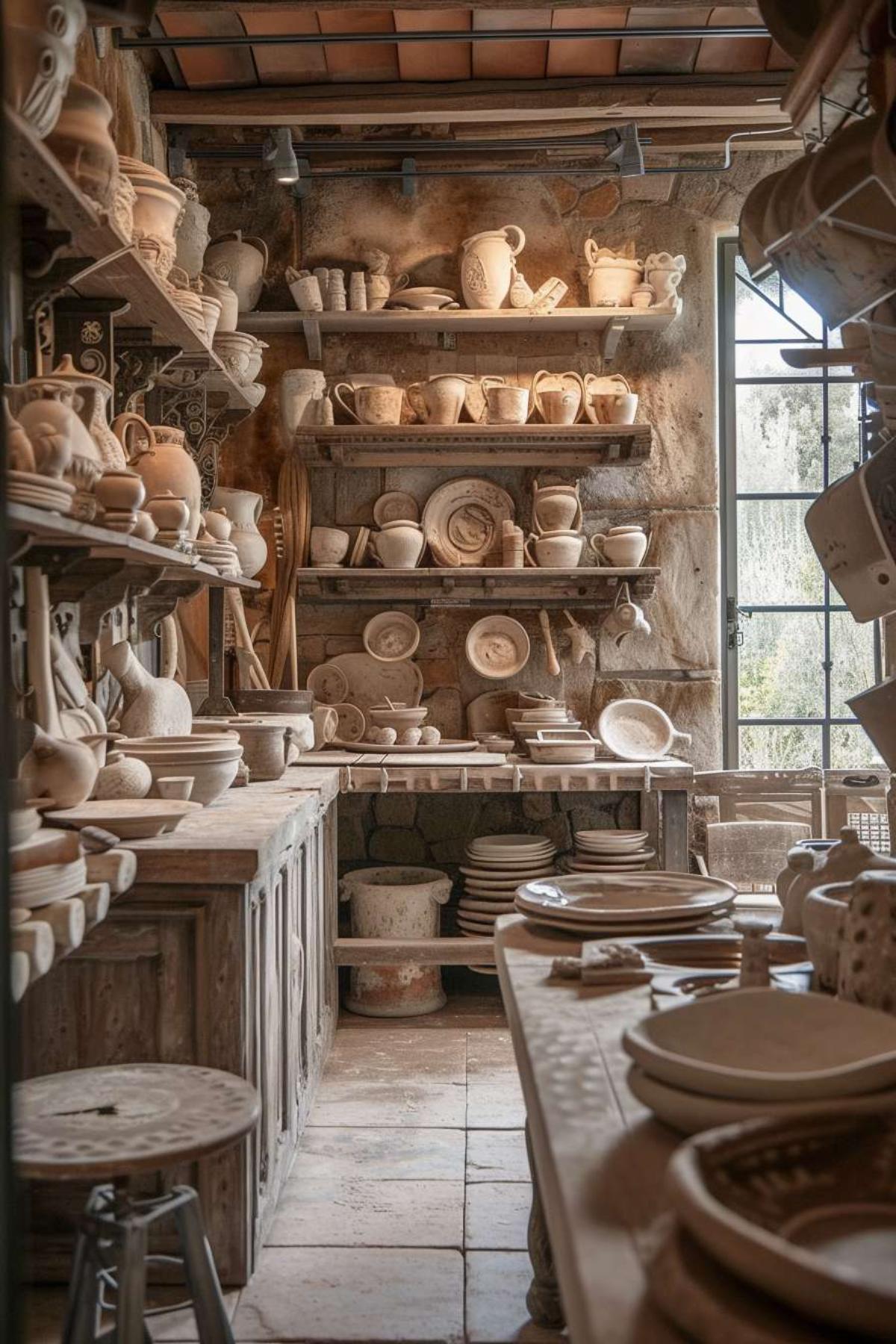 pottery room baroque 