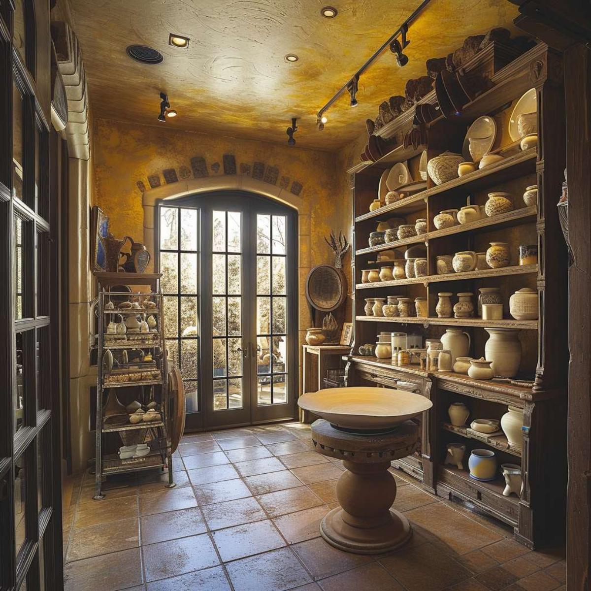 pottery room baroque 