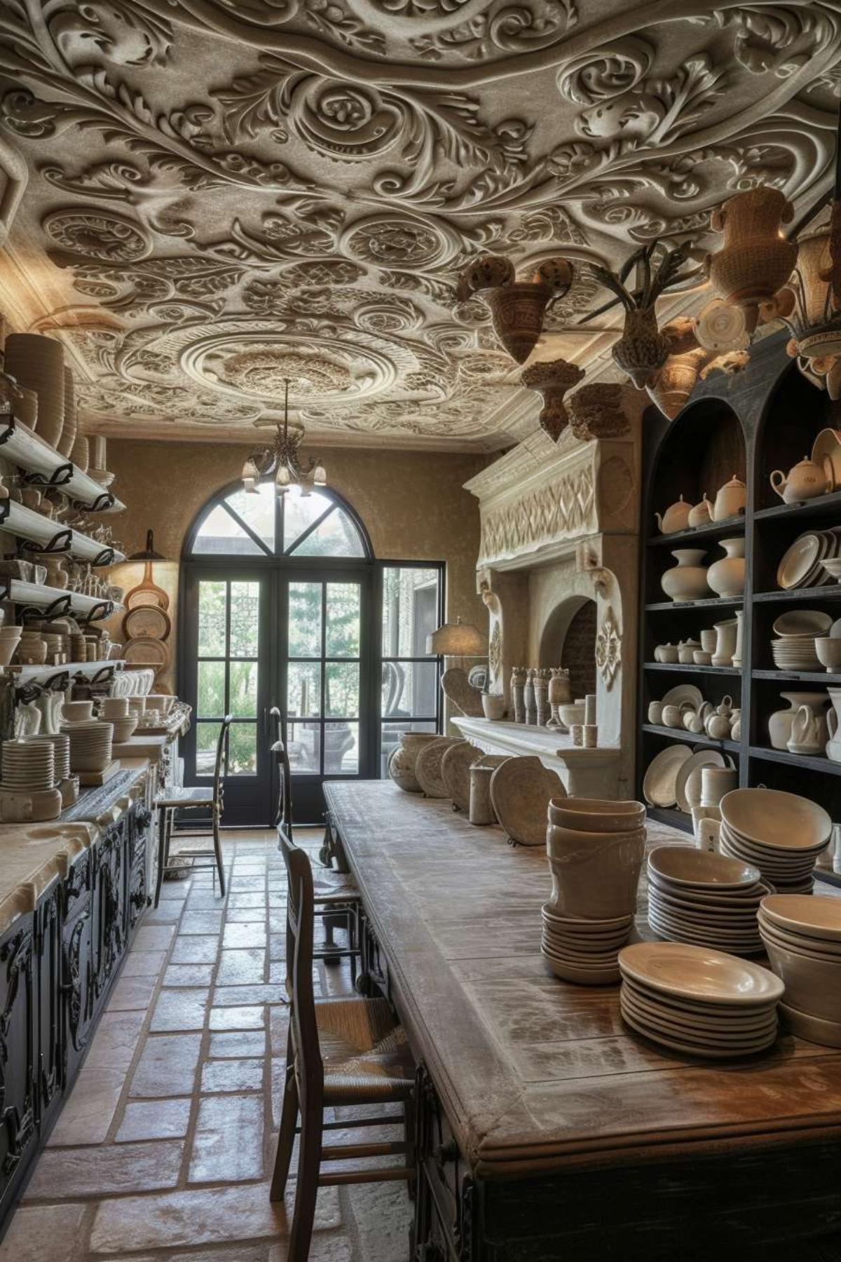 pottery room baroque 