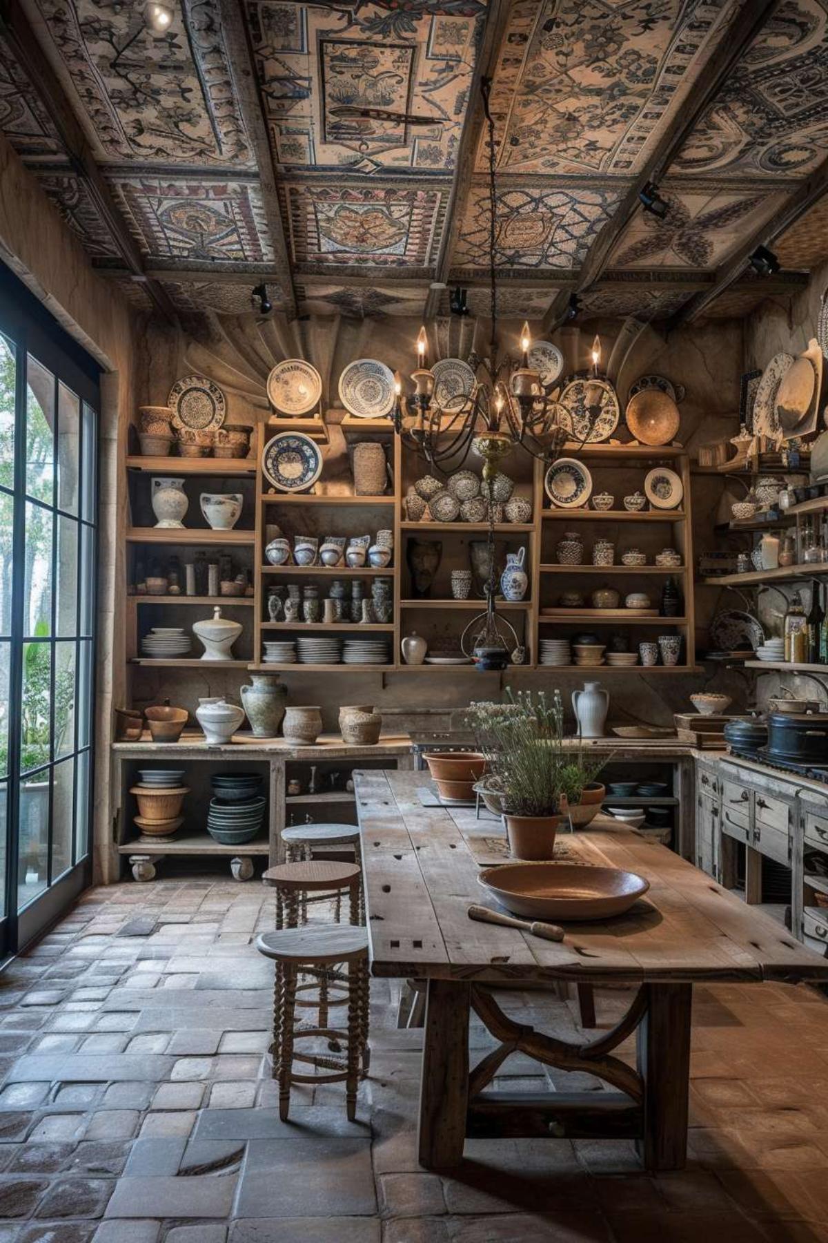 pottery room baroque 