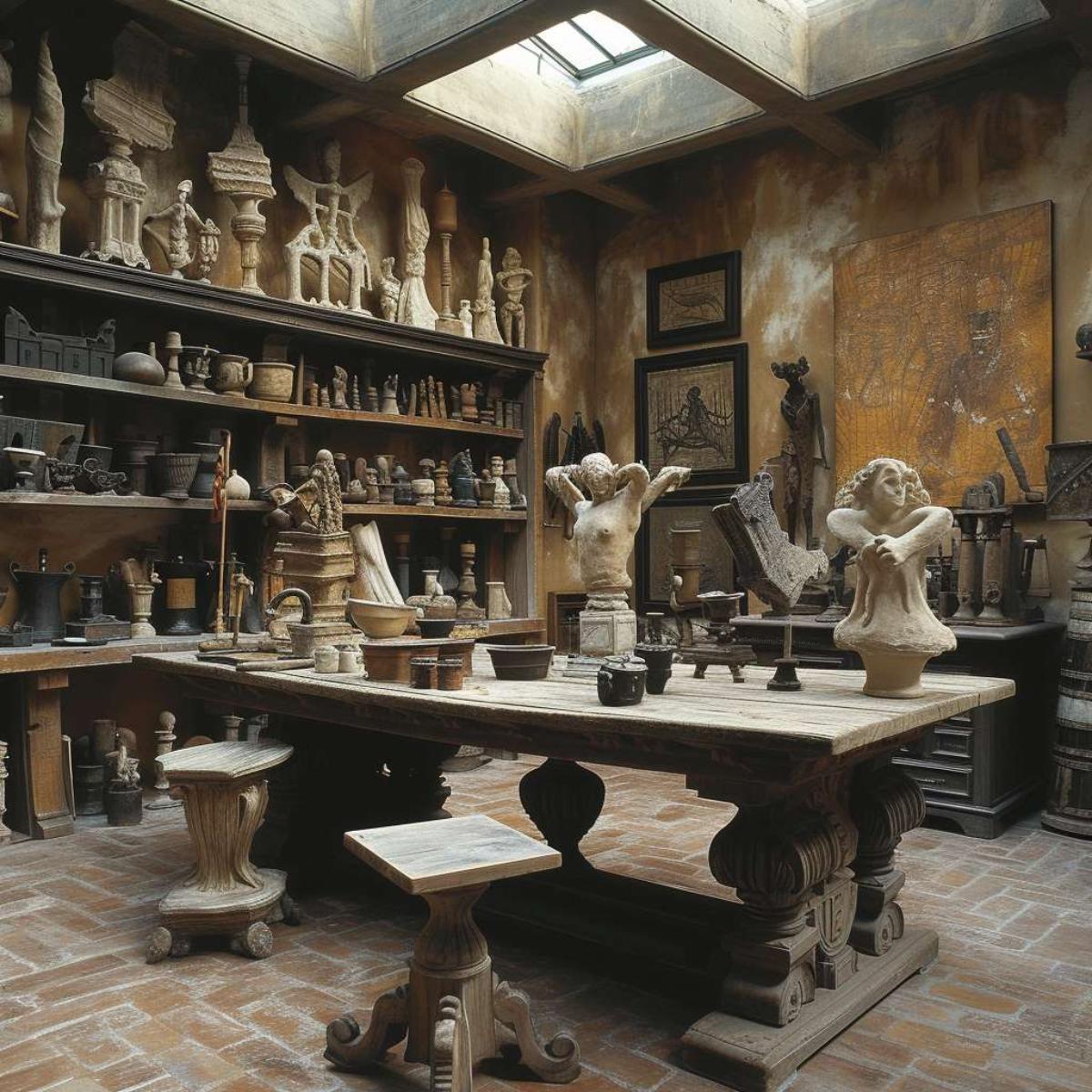 pottery room baroque 