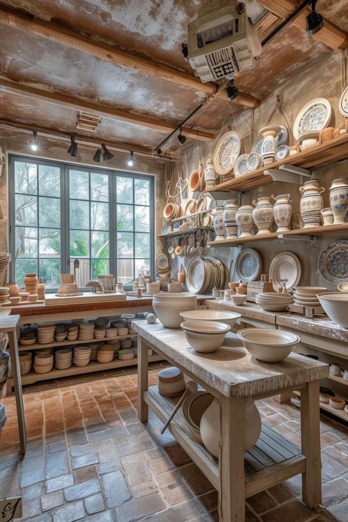 pottery room baroque 