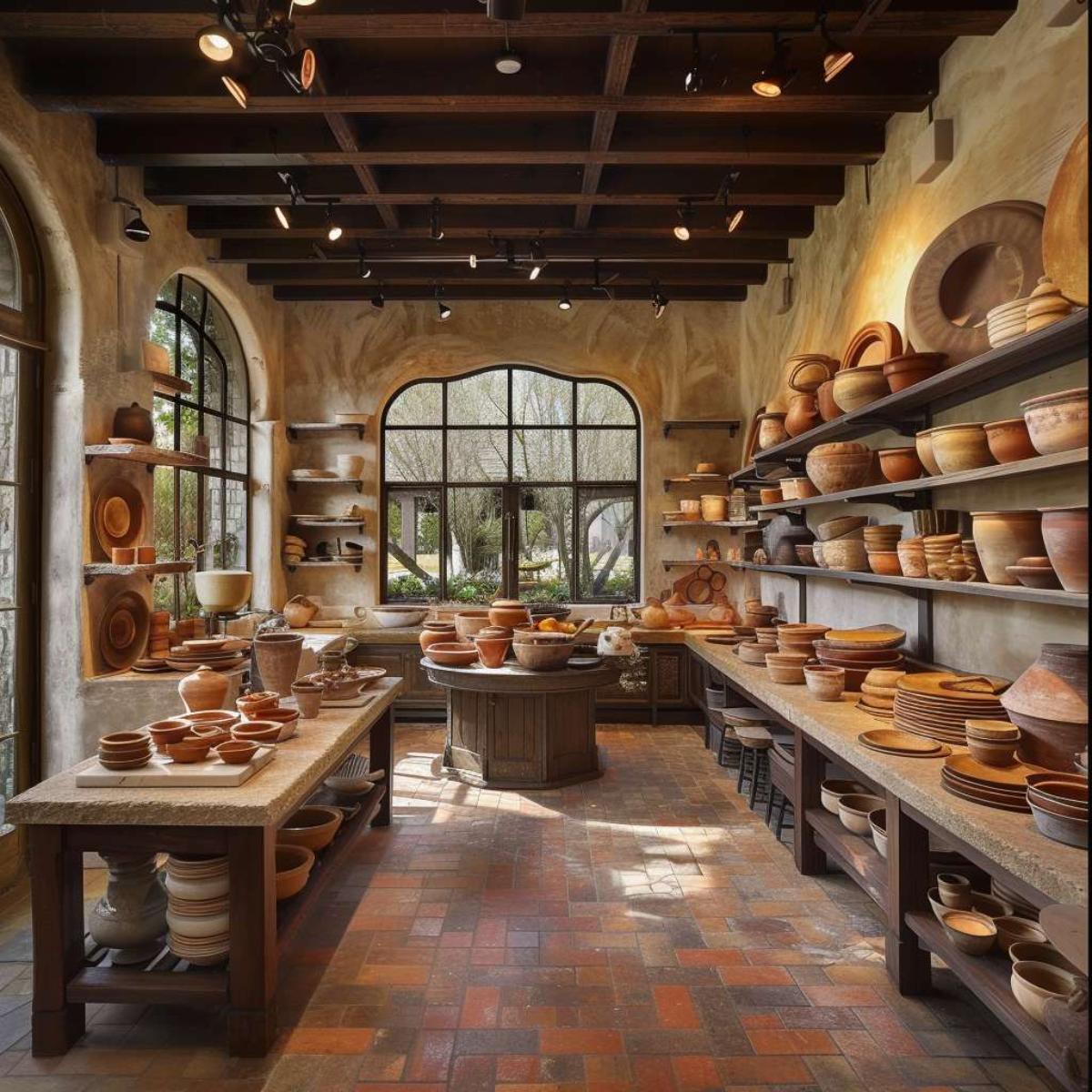 pottery room baroque 