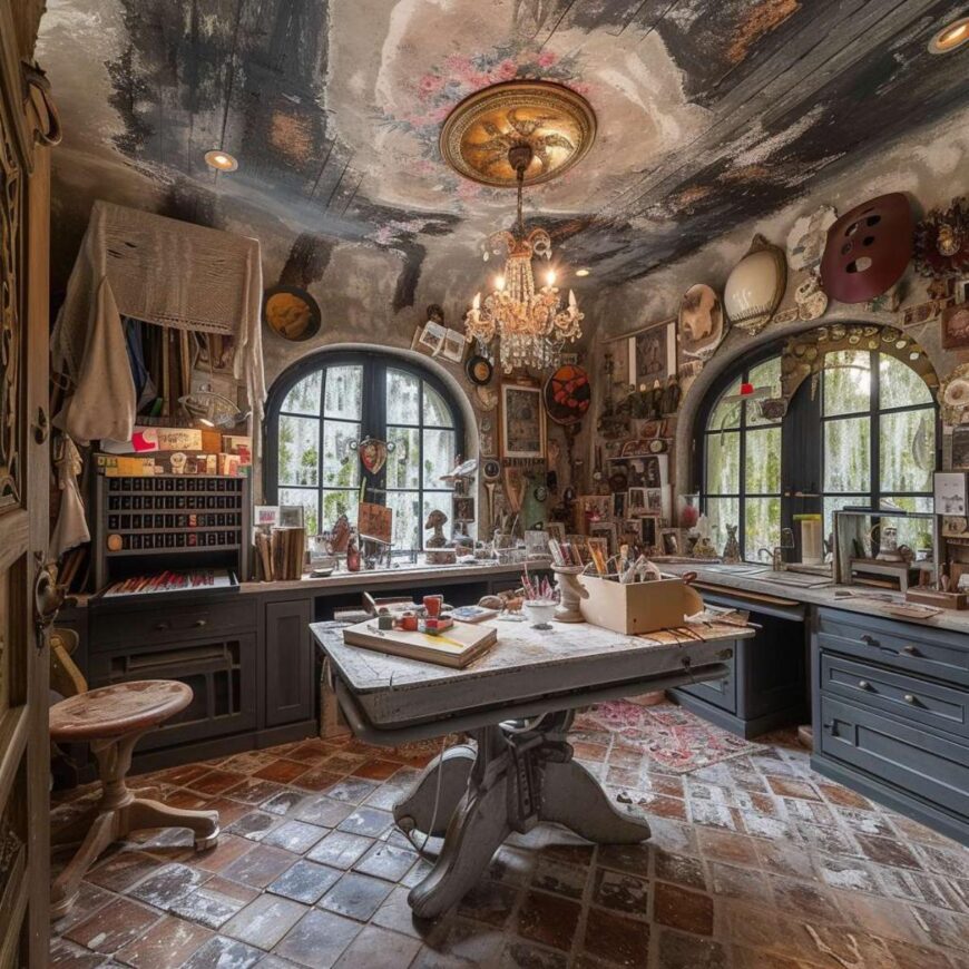 Sculpting with Style: 34 Pottery Workspaces Blend Tuscan and Baroque ...