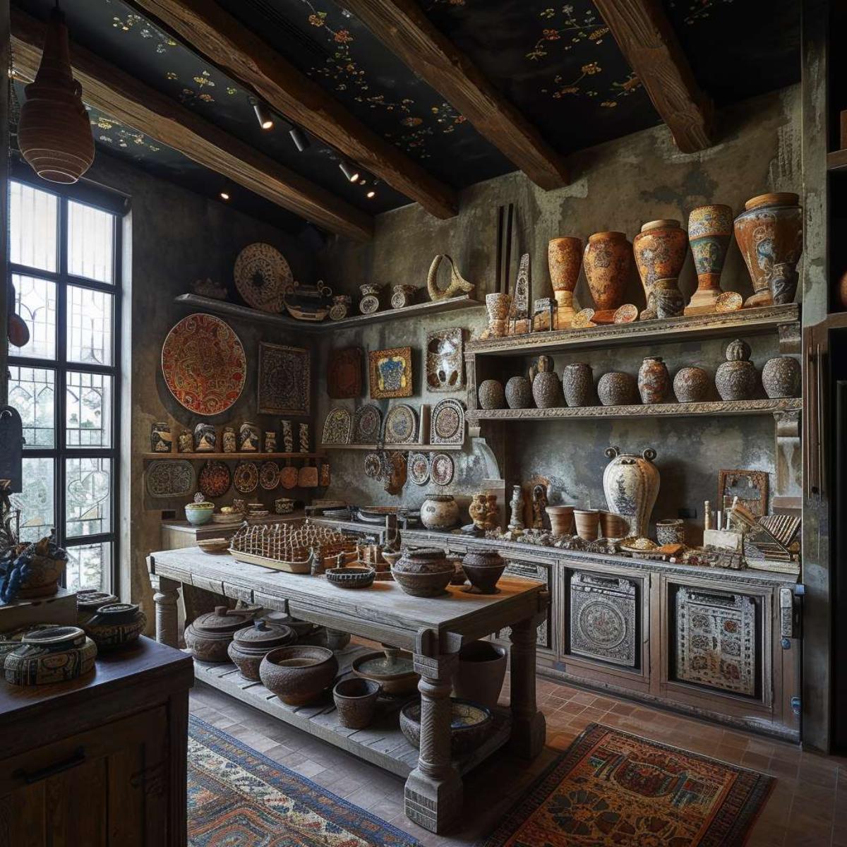 pottery room baroque 