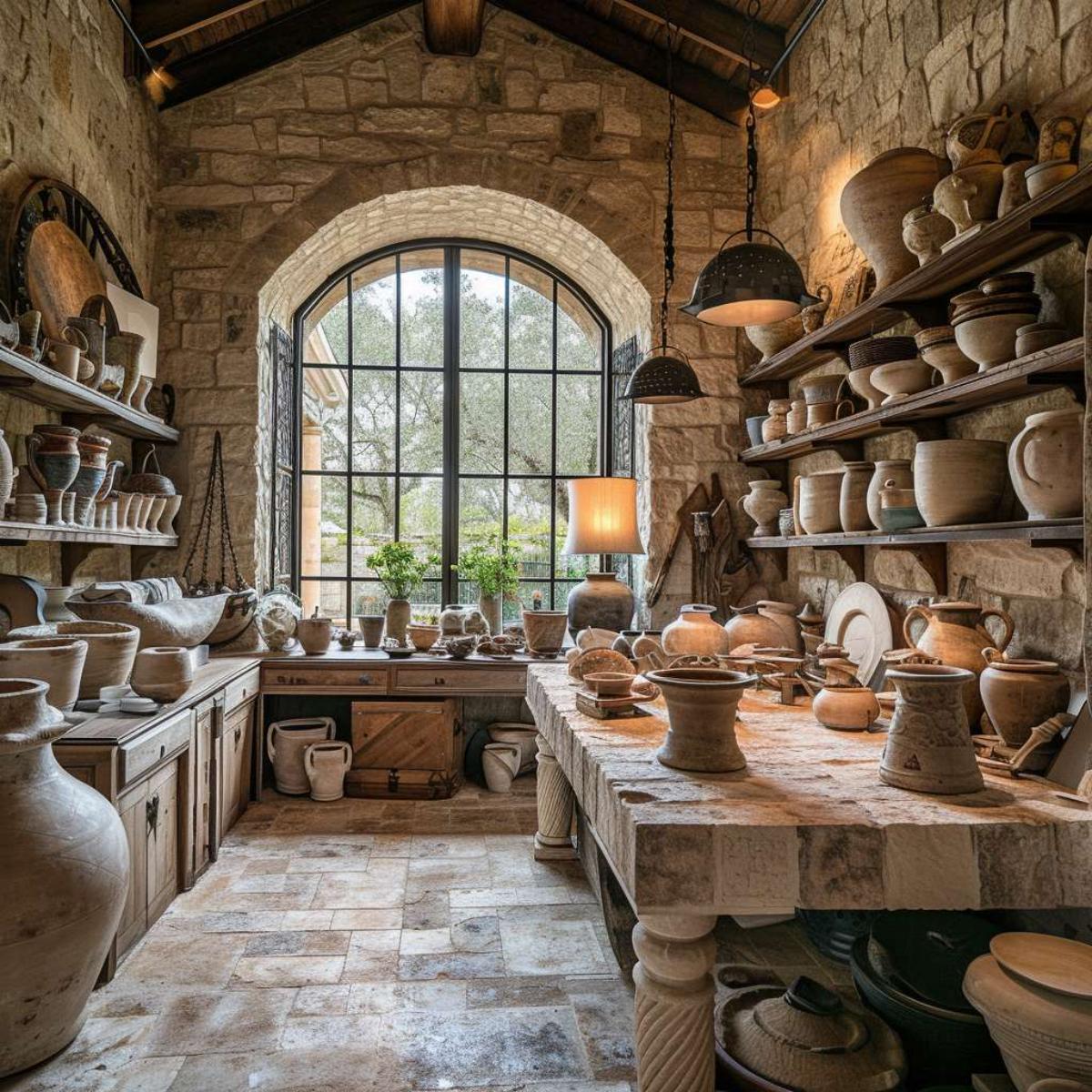 pottery room baroque 