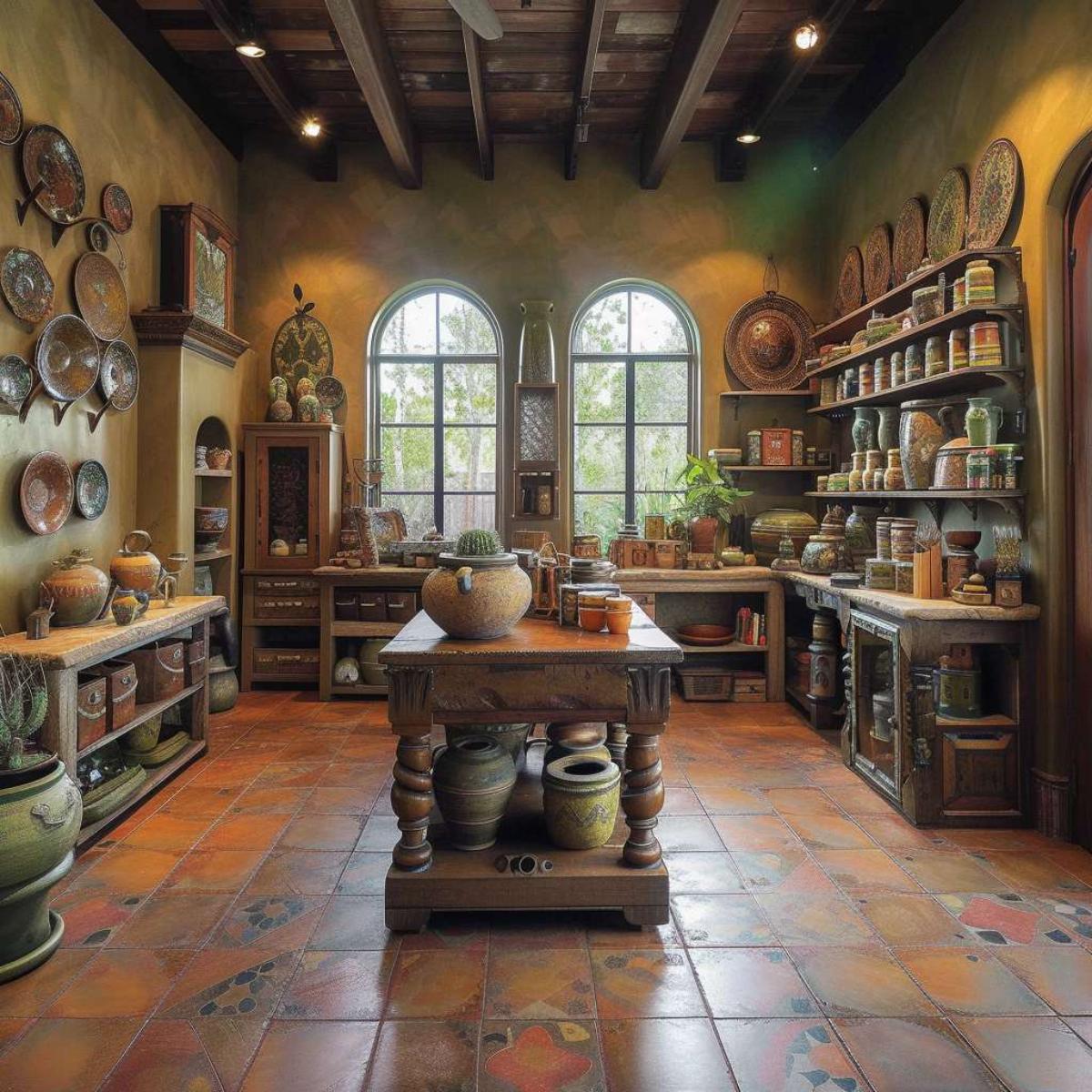 pottery room baroque 