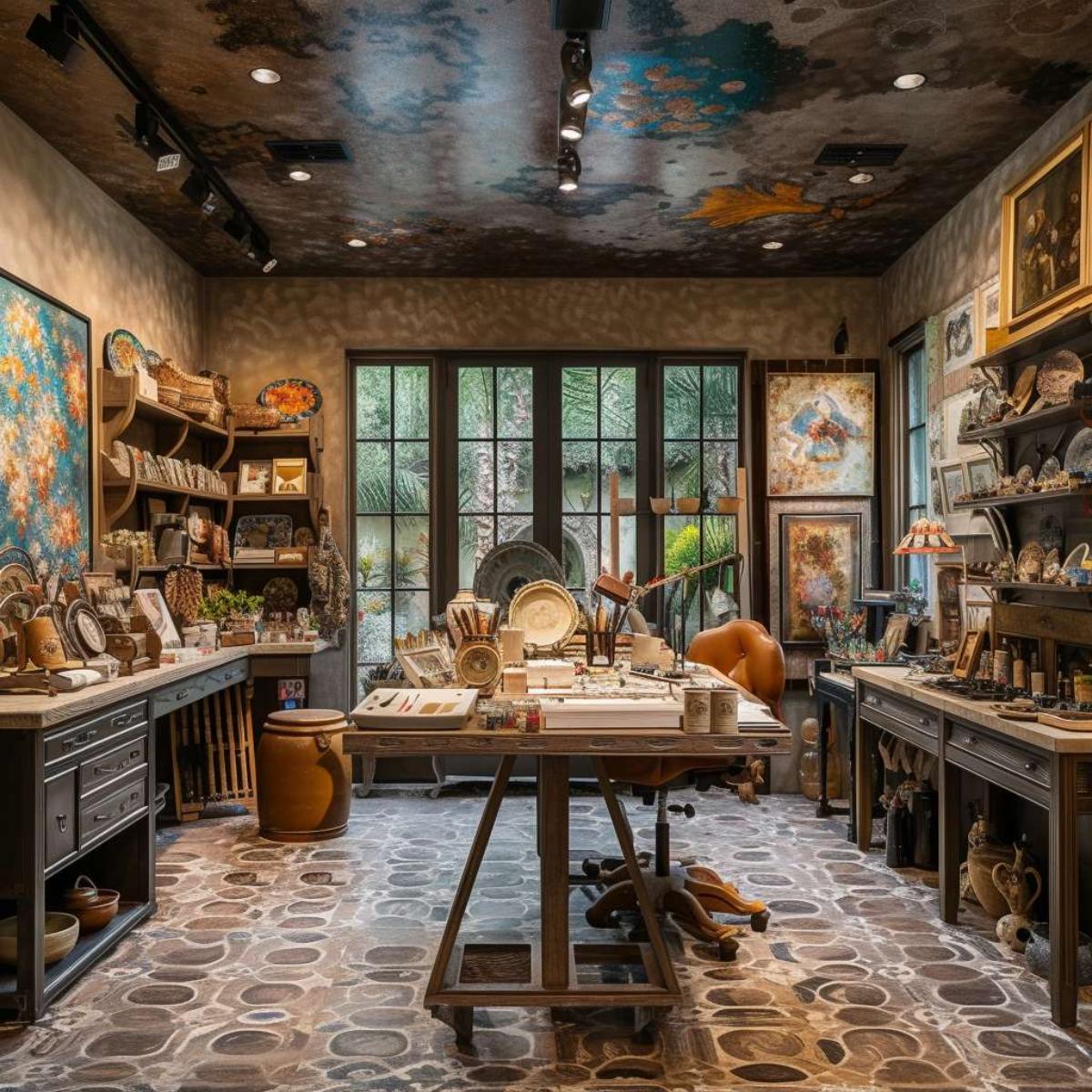 pottery room baroque 