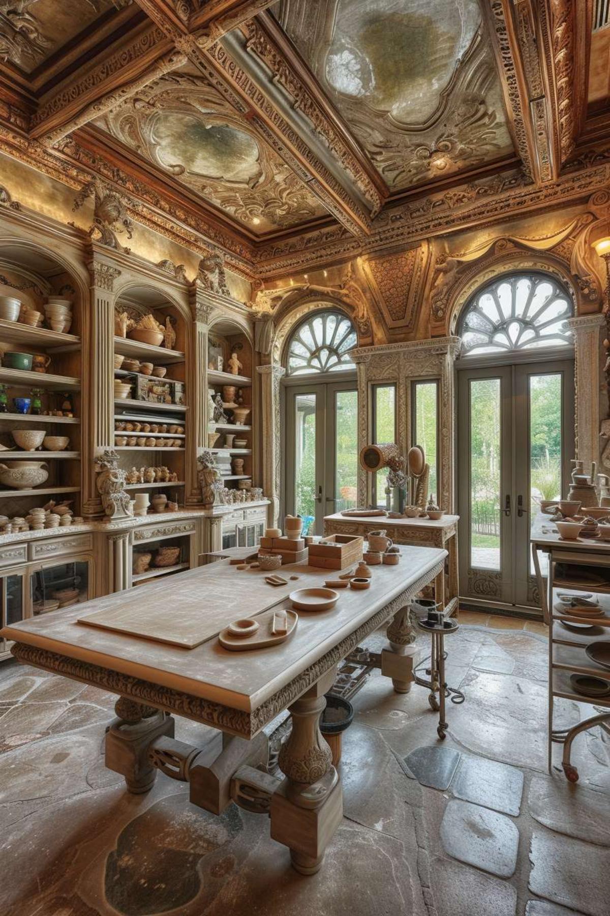pottery room baroque 