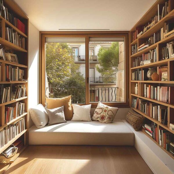 View of 47 Bright Ideas Where Natural Light Illuminates Reading Nooks (Concept ...