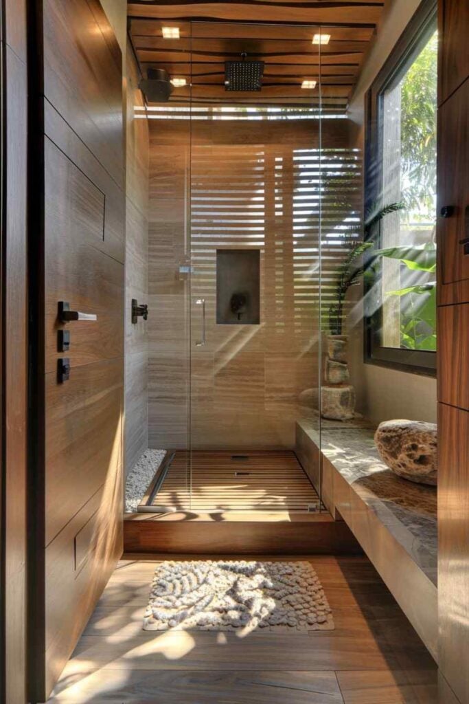 40 Zen-Inspired Modern Bathrooms Designed as Tranquil Retreats (Concept ...